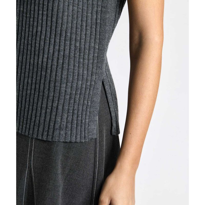Cue Merino Roll Neck Tank image number 6